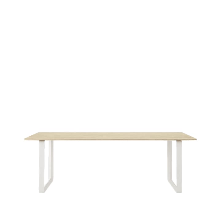 Τραπεζαρία 70/70 225x90 cm - Solid oak-White - Muuto