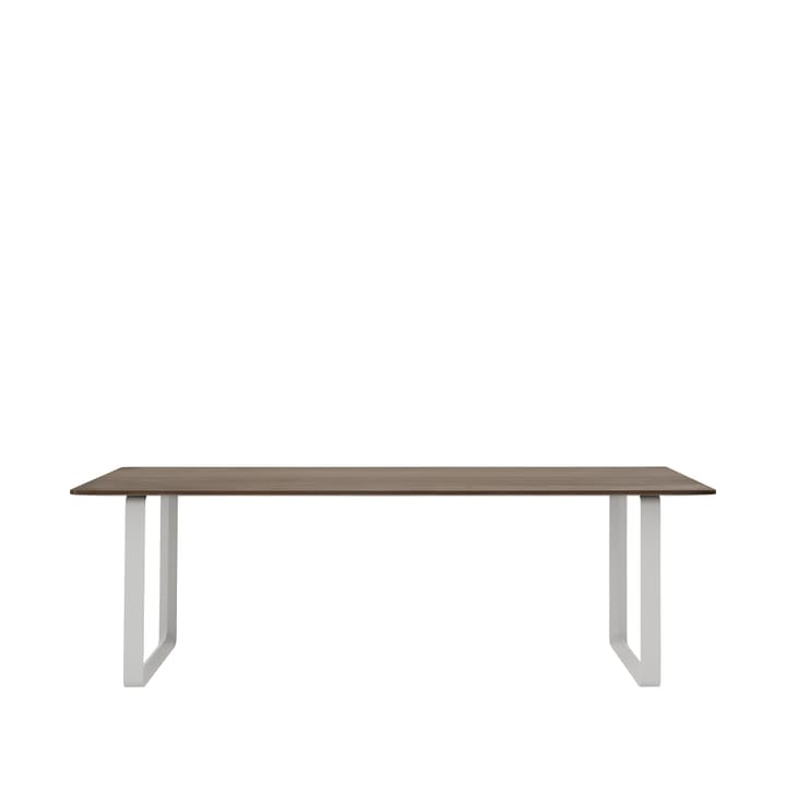 Τραπεζαρία 70/70 225x90 cm - Solid smoked oak-Grey - Muuto