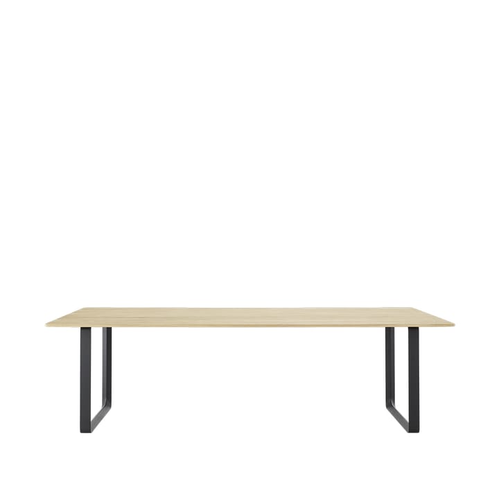 Τραπεζαρία 70/70 255x108 cm - Solid oak-Black - Muuto