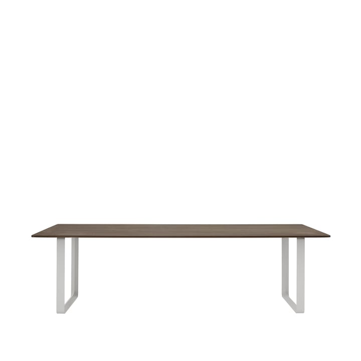 Τραπεζαρία 70/70 255x108 cm - Solid smoked oak-Grey - Muuto