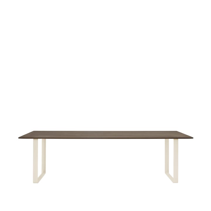 Τραπεζαρία 70/70 255x108 cm - Solid smoked oak-Sand - Muuto