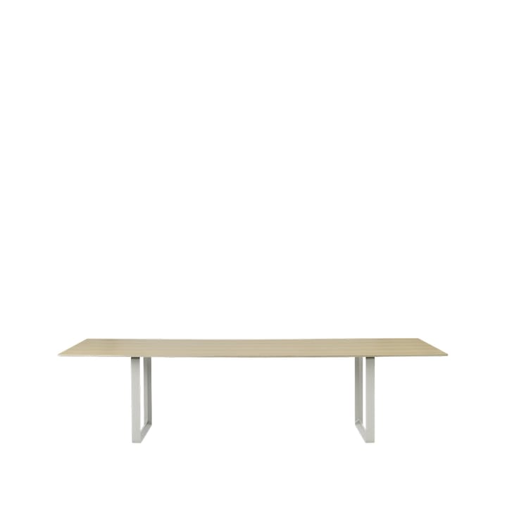 Τραπεζαρία 70/70 295x108 cm - Oak veneer-Plywood-Grey - Muuto