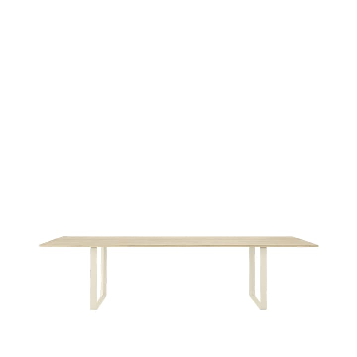 Τραπεζαρία 70/70 295x108 cm - Solid oak-Sand - Muuto