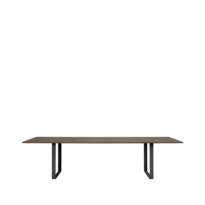 Τραπεζαρία 70/70 295x108 cm - Solid smoked oak-Black - Muuto