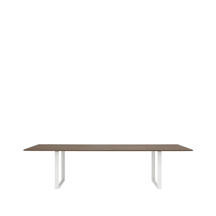 Τραπεζαρία 70/70 295x108 cm - Solid smoked oak-White - Muuto