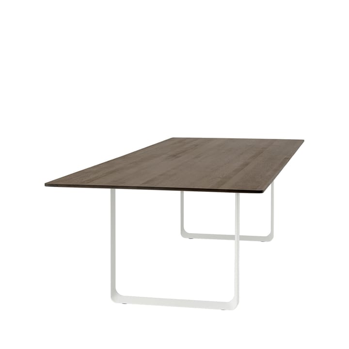 Τραπεζαρία 70/70 295x108 cm - Solid smoked oak-White - Muuto