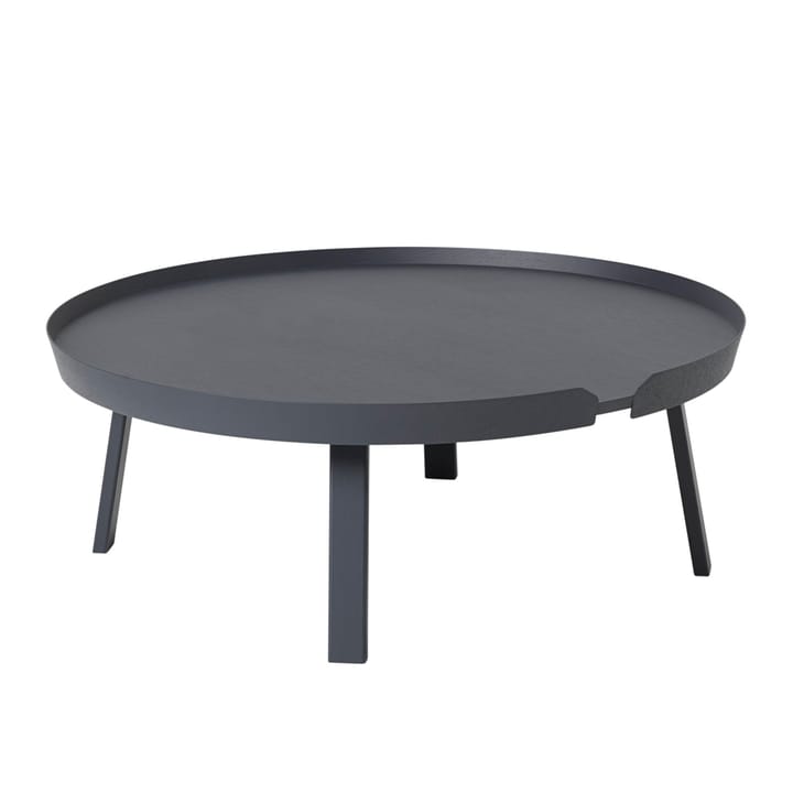 Τραπέζι σαλονιού Around XL - Anthracite  - Muuto