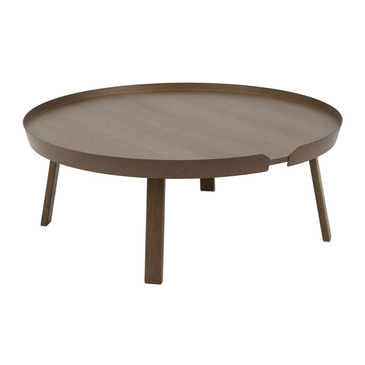 Τραπέζι σαλονιού Around XL - Stained dark brown - Muuto