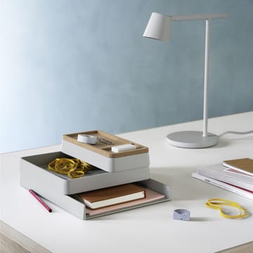 Arrange Desktop δίσκος 12x25 cm - γκρι - Muuto