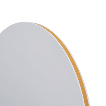 Φωτιστικό τοίχου Calm Ø50 cm - White/Orange - Muuto