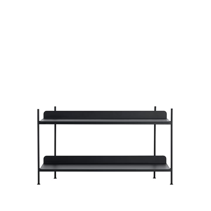 Compile configuration 1 σύστημα ραφιών, Black Muuto