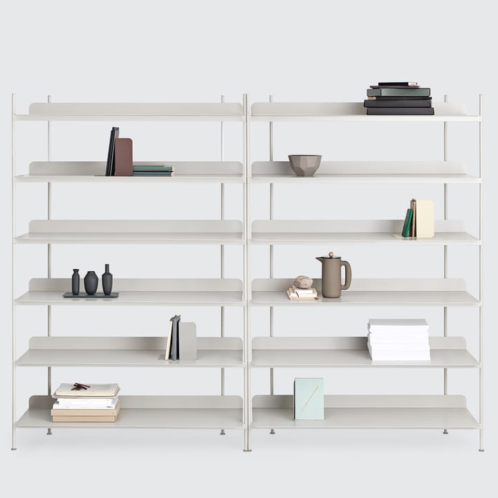 Compile configuration 1 σύστημα ραφιών, White Muuto