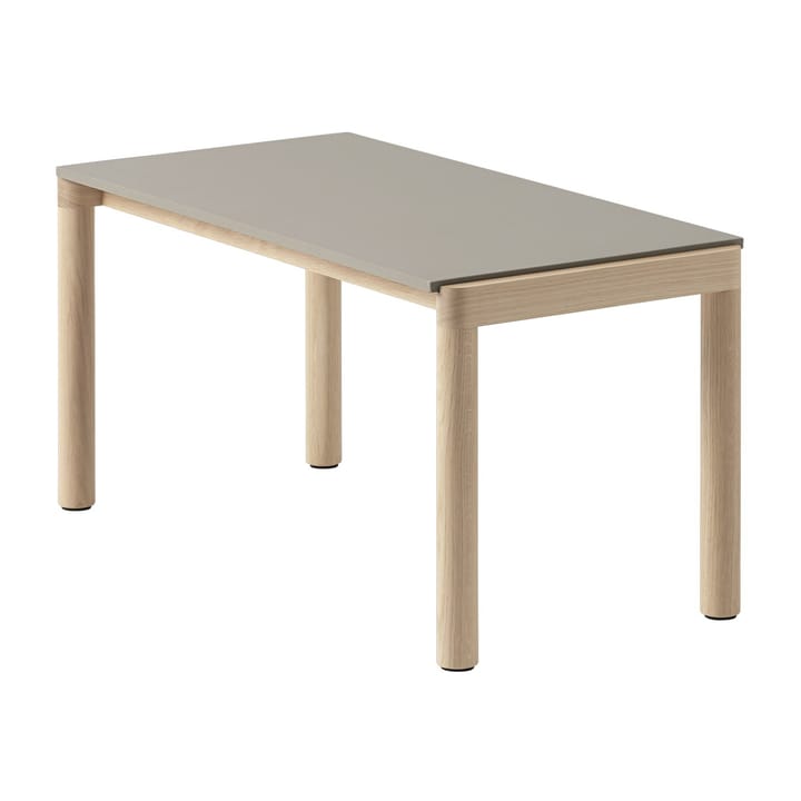 Couple 1 Plain τραπεζάκι σαλονιού 40x84x40 cm - Taupe-oak - Muuto