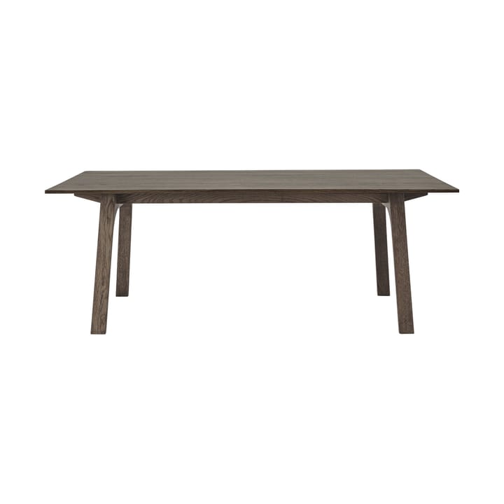 Επεκτεινόμενη τραπεζαρία Earnest 205x100 cm - Dark oiled oak - Muuto