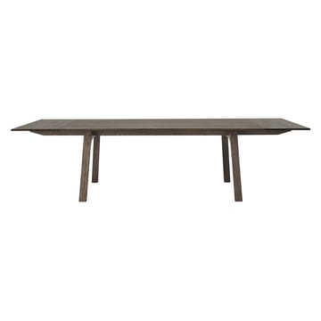 Επεκτεινόμενη τραπεζαρία Earnest 205x100 cm - Dark oiled oak - Muuto