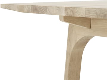 Επεκτεινόμενη τραπεζαρία Earnest 205x100 cm - Oiled oak - Muuto