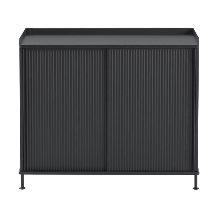 Συρταριέρα Enfold 100x45x85 εκ - Black-anthracite black - Muuto