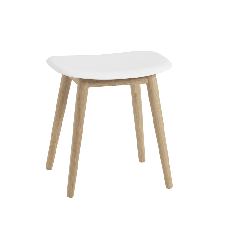 Σκαμπό Fiber  - Natural white, ekben - Muuto