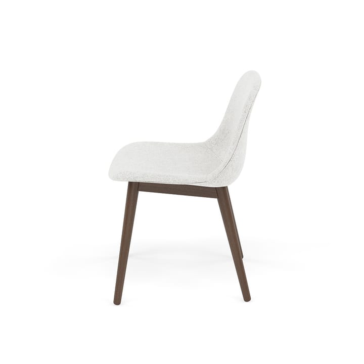 Fiber Side καρέκλα εμ ξύλινα πόδια, Hallingdal nr110-stained dark brown Muuto