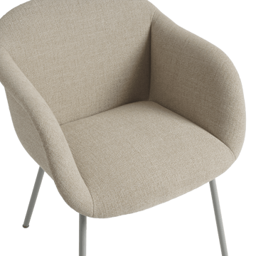 Πολυθρόνα Fiber Soft tube base - Ecriture 240/Grey - Muuto