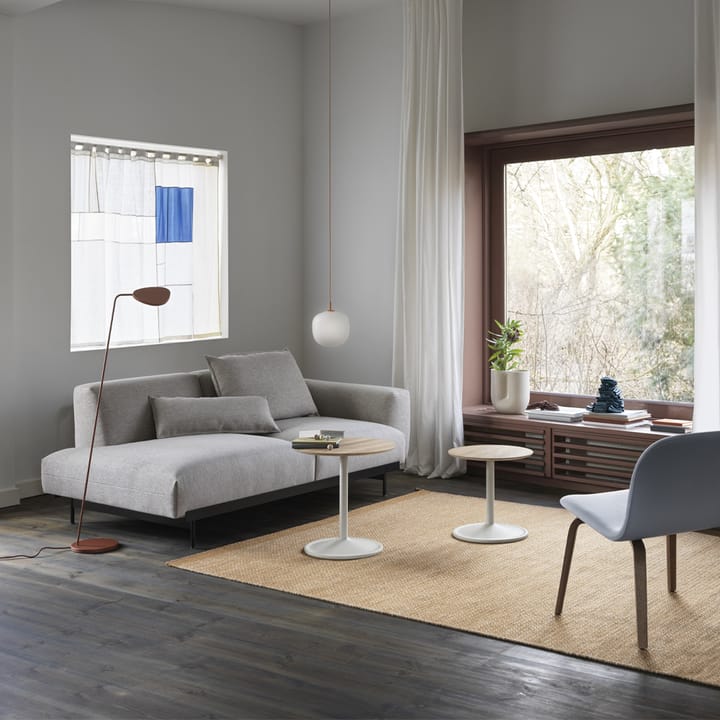 In Situ modul καναπές 2-θέσιος διαμόρφωση 3, Clay 12-Black Muuto