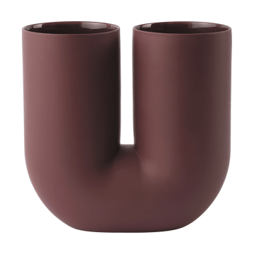 Kink βάζο 26 cm - Deep red - Muuto