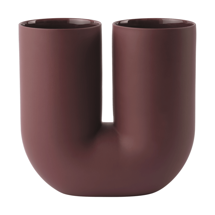 Kink βάζο 26 cm - Deep red - Muuto