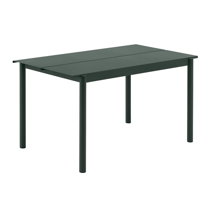 Linear steel τραπέζι 140 cm - Dark green - Muuto