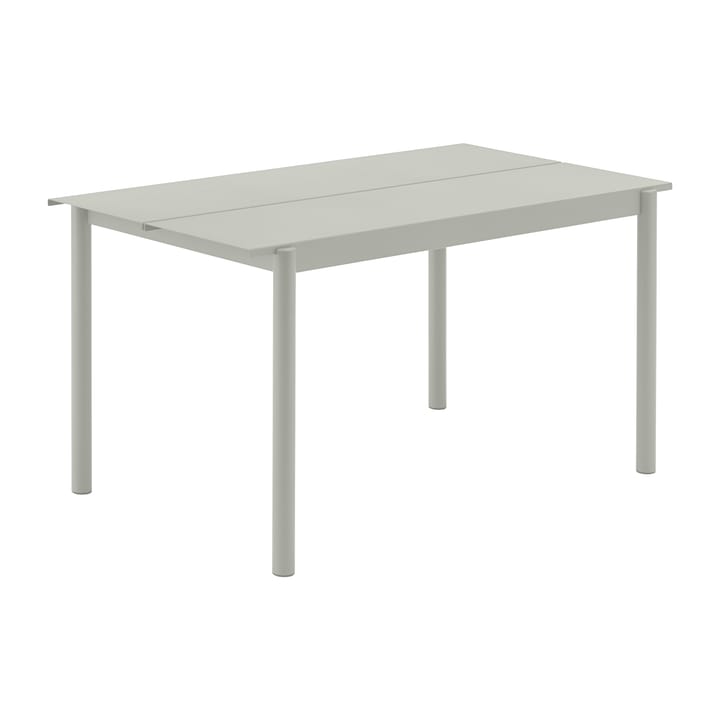 Linear steel τραπέζι 140 cm - Grey (RAL 7044) - Muuto