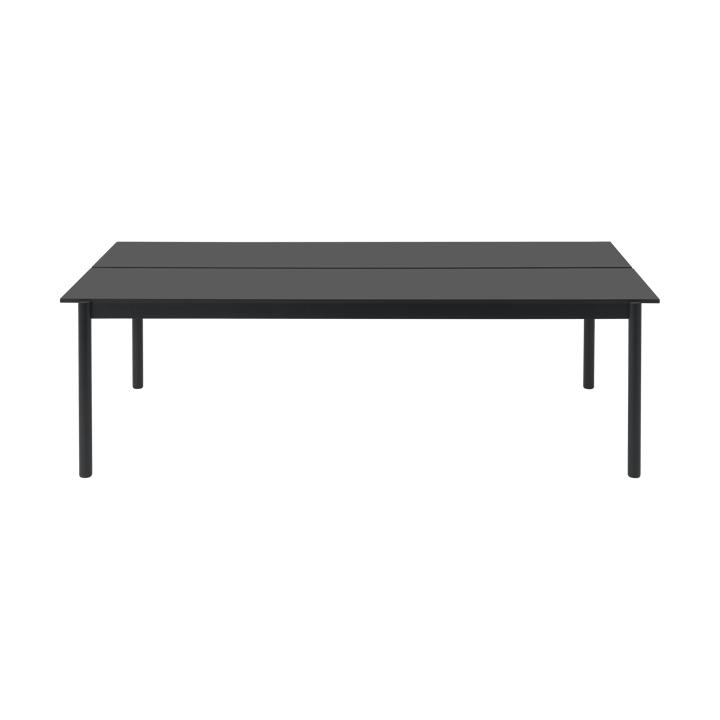 Linear System τραπεζαρία 110x240 cm - Black nanolaminate-black-black - Muuto