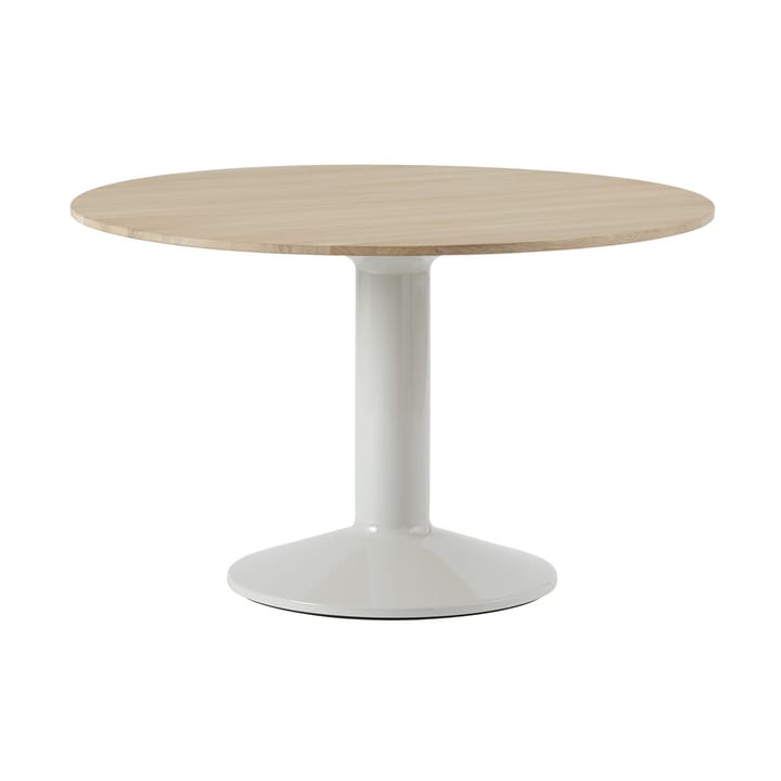 Midst τραπέζι βάθρο Ø120 cm - Oiled Oak-Grey - Muuto