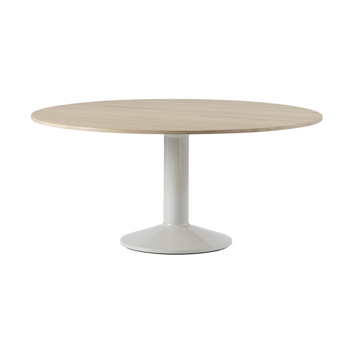 Midst τραπέζι βάθρο Ø160 cm - Oiled Oak-Grey - Muuto