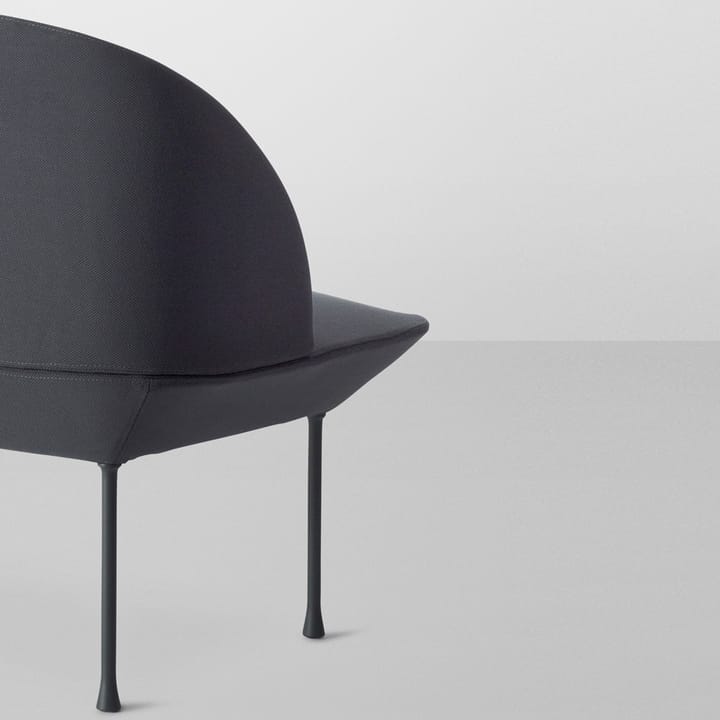 Καναπές Oslo 1-θέσιος - Steelcut 180-Dark Grey - Muuto