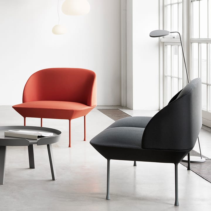 Καναπές Oslo 1-θέσιος - Steelcut 180-Dark Grey - Muuto