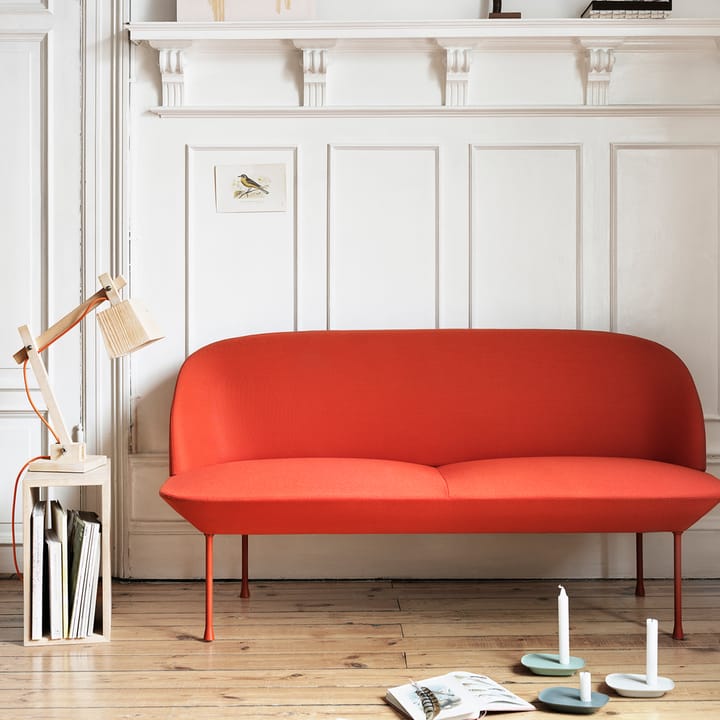 Καναπές Oslo 2-θέσιος, Hallingdal 407-Yellow Muuto