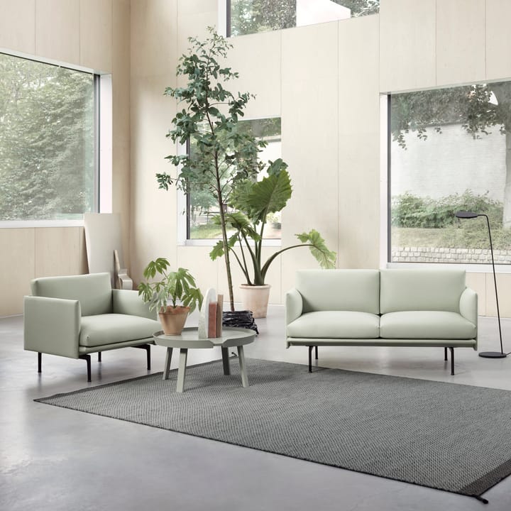 Χαλί Ply 170x240 cm, σκούρο γκρι Muuto