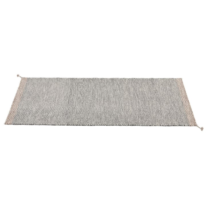 Χαλί Ply 80x200 cm - Μαύρο-λευκό - Muuto