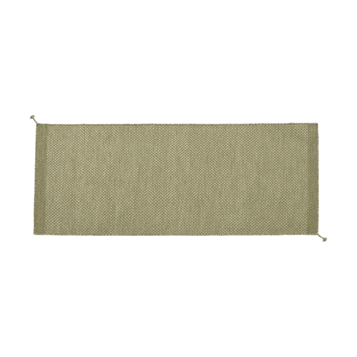 Ply χαλί 80x200 cm - Moss green - Muuto