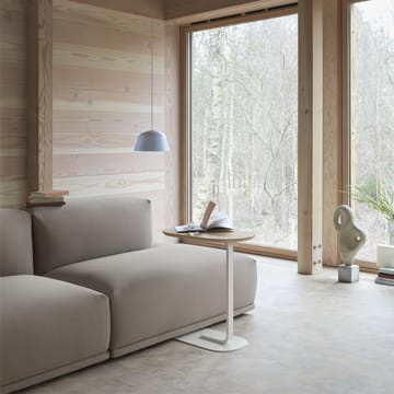 Relate Πλαϊνό Τραπέζι Υ: 73,5 εκ - Oak veneer-off white - Muuto