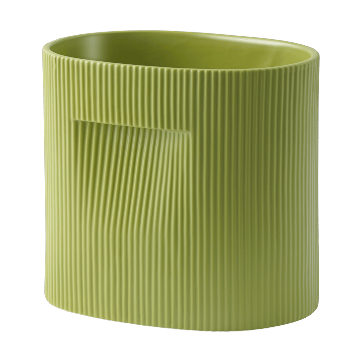 Ridge γλάστρα 24 cm - Moss green - Muuto