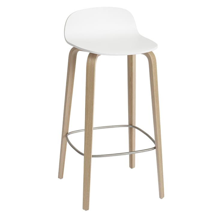 Visu σκαμπό 75 cm - Λευκή βελανιδιά - Muuto