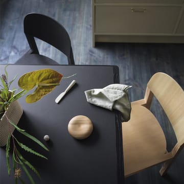 Τραπεζαρία Workshop - Black linoleum-Black 140x92 cm - Muuto