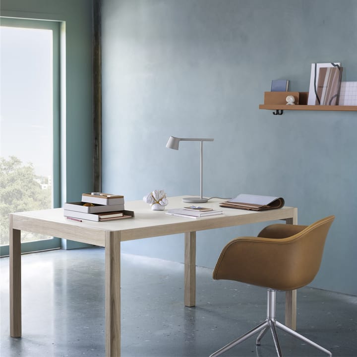 Τραπεζαρία Workshop, Grey linoleum-Oak 200x92 cm Muuto