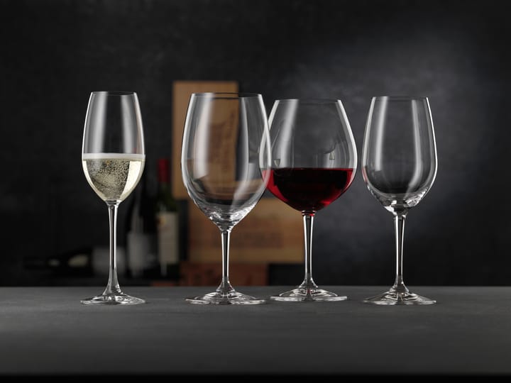 Vivino ανοιχτό μπορντό red wine glass 70 cl Συσκευασία 4 τεμαχίων, Διαφανές Nachtmann