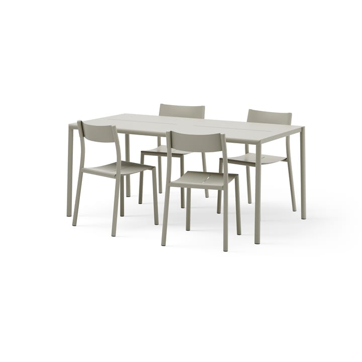 May Tables Outdoor τραπέζι 170x85 cm, Light Grey New Works