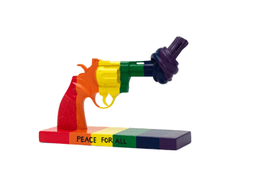 Peace for All Διακοσμητικό 19 cm - Multi - Non Violence