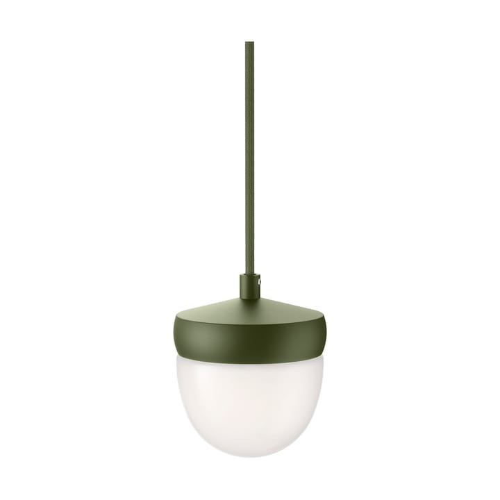 Κρεμαστό φωτιστικό Pan frosted10 cm - Στρατιωτικό πράσινο-πράσινο - Noon