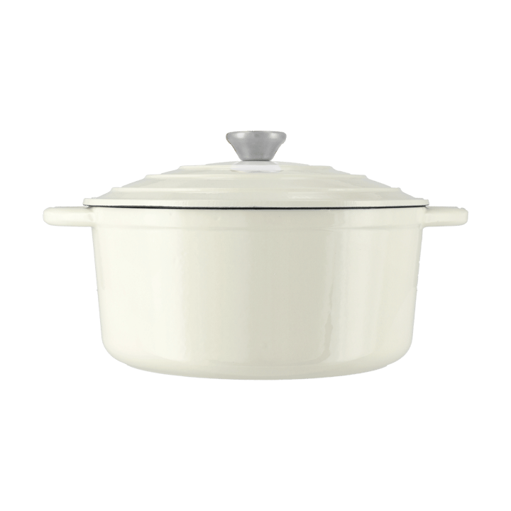 Nordwik Μαντεμένια κατσαρόλα στρογγυλή 5 l, Creme Nordwik