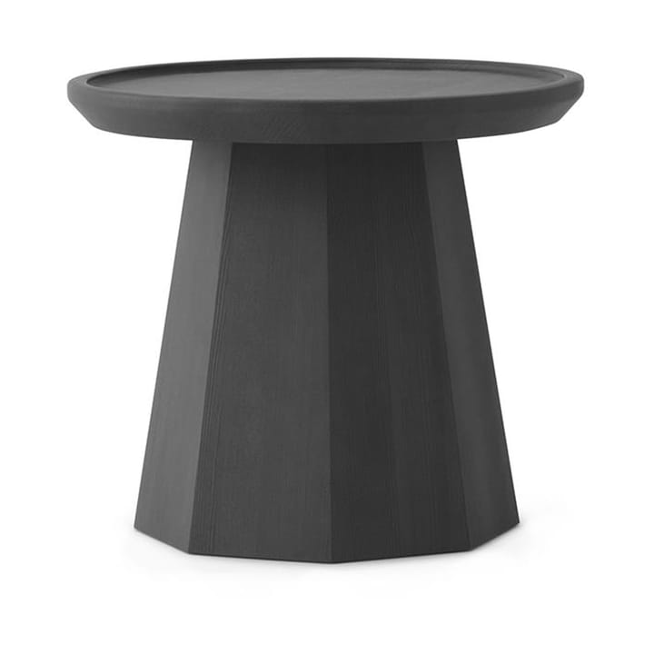 Μικρό τραπέζι από πεύκο Ø45 cm H:40.6 cm - Dark Grey - Normann Copenhagen