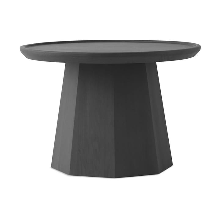 Μεγάλο τραπέζι από πεύκο Ø65 cm H:44.5 cm - Dark Grey - Normann Copenhagen